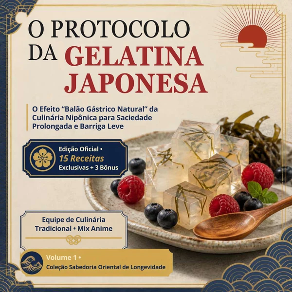 O Protocolo da Gelatina Japonesa (Kanten)