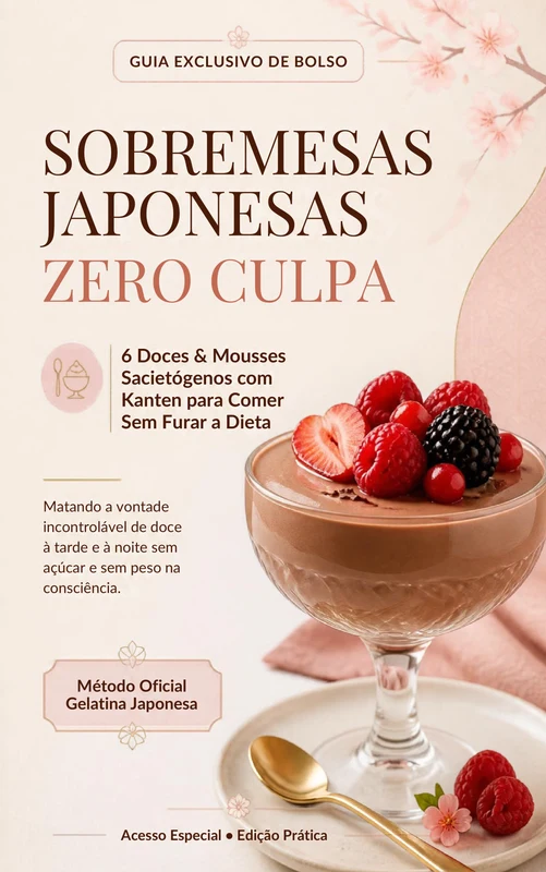 6 Sobremesas & Doces Japoneses Zero Culpa