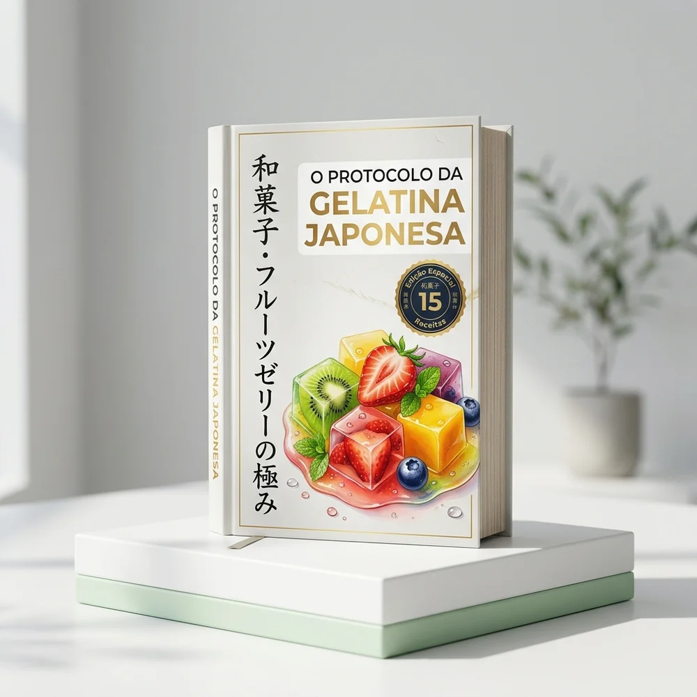 Guia Ilustrado do Método Oficial O Protocolo da Gelatina Japonesa